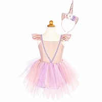 Shimmer Unicorn Dress Size 5-6