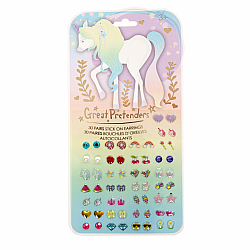 Whimsical Unicorn Stick on Earrings