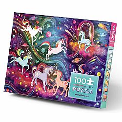 Holographic Unicorn Galaxy Puzzle 100 pc