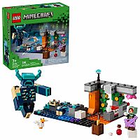 Lego Minecraft The Warden Encounter