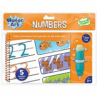 Water Art Numbers