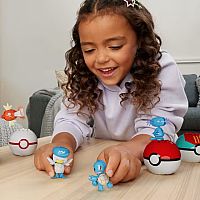 Pokemon MEGA Water Type Trainer Team Set