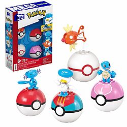 Pokemon MEGA Water Type Trainer Team Set