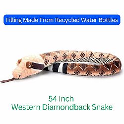 Western Diamondback Snake 54"
