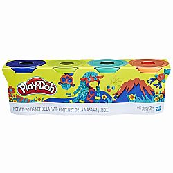 Play-Doh 4-Pack Wild Colors