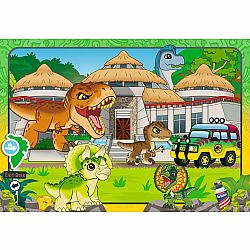 Jurassic World: Livin' the Wild Life 2x 24 Piece Puzzles