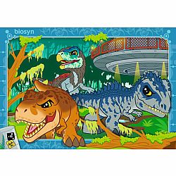 Jurassic World: Livin' the Wild Life 2x 24 Piece Puzzles