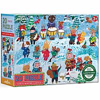 Yumi's Winter Carols 20pc Puzzle