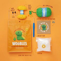 Woobles Crochet Kit - Fred the Dinosaur