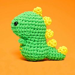 Woobles Crochet Kit - Fred the Dinosaur