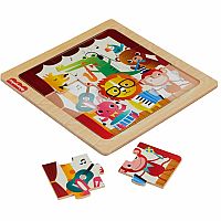 Wooden Jigsaw Puzzle - Musical (9 Pieces)