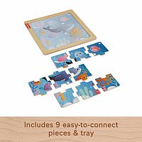 Wooden Jigsaw Puzzle - Ocean (9 Pieces)