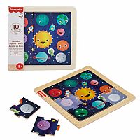 Wooden Jigsaw Puzzle - Planets (9 Pieces)