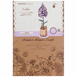 Wooden Puzzle Lilac