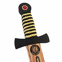 WoodyLion Foam Sword Black/Gold