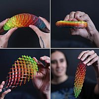 Morf Fidget Worm - Small Rainbow