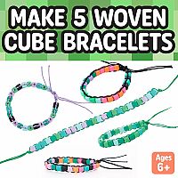 Mini Woven Cube Bracelets