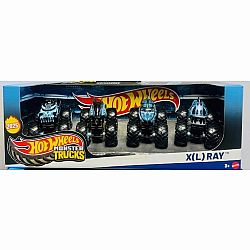 Hot Wheels Monster Trucks X(L) Ray 4pk