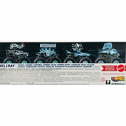 Hot Wheels Monster Trucks X(L) Ray 4pk