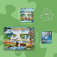Yellowstone National Park - 500 Piece Puzzle