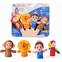 Ms. Rachel Zoo Song Finger Puppet Set
