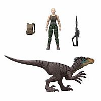 Jurassic World - Zora Bennett & Velociraptor