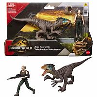 Jurassic World - Zora Bennett & Velociraptor
