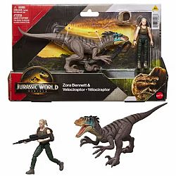 Jurassic World - Zora Bennett & Velociraptor